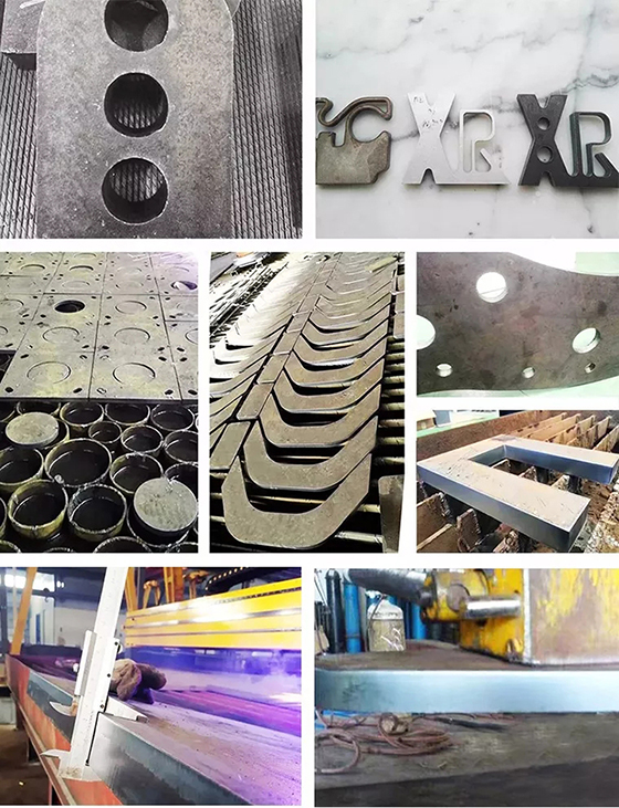 BBIN宝盈集团数控细腻等离子切割装备切割效果图